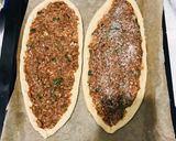 Une image de l'étape 4 de Pizza à la viande hachée : pide turc.