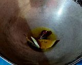 A picture of step 4 of Chingri diye kochu shaak.