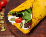 Foto del paso 7 de la receta: 🥕🥚Crepas de zanahoria 🥕2 ingredientes 🥕 Receta viral #2 🥚🥕