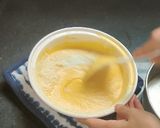 A picture of step 7 of Gujarati khaman dhokla.