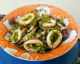 Foto langkah ke 5 dari resep Cumi Cabe Ijo.