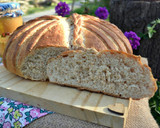 Foto del paso 6 de la receta: Pan de campo con manteca y salvado de trigo🍞