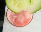 A picture of step 4 of Colourful and Powerful Detox-Watermelon🍉Cucumber🥒Lemon🍋 (Quick 5 Minutes).