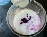 Foto langkah ke 2 dari resep Sütlaç (Puding Nasi buah Naga topping Almond).