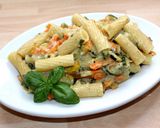 Egyedényes zöldséges tészta recept fázis 6 fotója