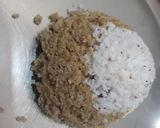 கோதுமை புட்டு இன் தேங்காய் ஒடு (Kothumai puttu recipe in tamil) ரெசிபி ஸ்டேப் 3 புகைப்படம்