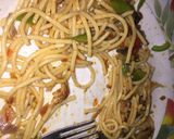 A picture of step 3 of Spaghetti jollof.