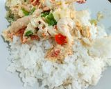 Foto langkah ke 6 dari resep Pepes Jamur Telur (Pedas).