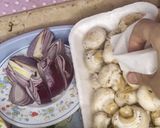صورة لخطوة 1 من وصفة شوربة بروكلي ومشروم