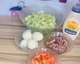 A picture of step 4 of # Saladcontest CUCUMBER SALAD.