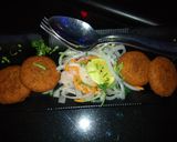 A picture of step 10 of Pumpkin Kababs.