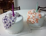 Foto del paso 8 de la receta: Torta de Los Unicornios cumpleaños gemelas