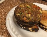 A picture of step 10 of Hidden Veggie Bistro Burger.