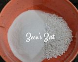 A picture of step 1 of Ground Rice and Sago Kheer.