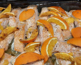 Foto del paso 6 de la receta: Salmón al horno a la naranja