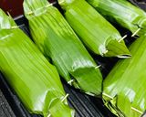 Foto langkah ke 9 dari resep Nasi Liwet Bakar Isi Ayam Suwir.
