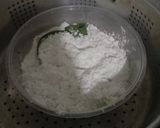 Foto langkah ke 2 dari resep Kue Putu Cetakan Pasta Taro.