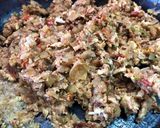 A picture of step 6 of Sonoran Machaca Burritos.