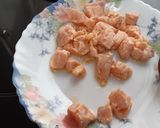 Foto del paso 2 de la receta: Arroz con pota y salmón