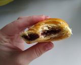 Foto del paso 2 de la receta: Cruasanes masa de hojaldre con crema de cacao casera