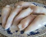 Foto del paso 3 de la receta Calamares rellenos de jamón y huevo duro