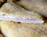Foto del passaggio 4 della ricetta Torta salata con farina di tipo 1 e 00, prosciutto e formaggio