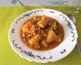Foto del paso 8 de la receta: Garbanzos con Emperador y Verdura