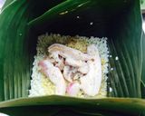 Hình bước làm 11 của món Bánh chưng xanh