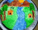 A picture of step 5 of Welcome Cake 2022.