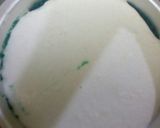 A picture of step 7 of Tricolor Dhokla.