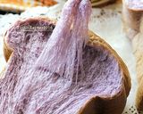 Foto langkah ke 13 dari resep Killer Toast Hokkaido Milk Taro (bubuk Ubi Ungu) Super SOFT.