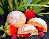 🍓 Epres choux au craquelin 🍓 recept fázis 7 fotója