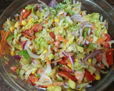 Foto del paso 7 de la receta: Tortilla de papas con cebolla y puerro sofrito y ensalada