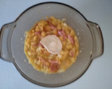 Foto del paso 3 de la receta: Quiche de queso de cabra en microondas