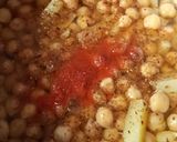 A picture of step 2 of Mix Chana Chaat.