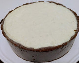 Foto del paso 6 de la receta: Tarta de queso de tela de araña para Halloween (sin horno)