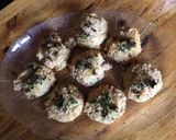 Une image de l'étape 6 de Croquettes de riz jambon olives et mozzarella.