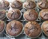 A picture of step 5 of 🍫🍰Double Chocolate Chip Muffins🍰🍫.