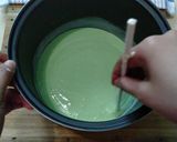 Foto langkah ke 5 dari resep Bolu Pandan Magicom Tanpa Mixer Ala Anak Kosan.