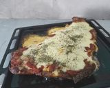 Foto del paso 4 de la receta: Matambre tiernizado a la pizza con papas, zapallo y batatas