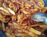 A picture of step 5 of Spicy Chips Masala.