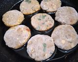 A picture of step 5 of Shami kabab.