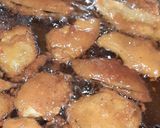 A picture of step 3 of Egg plant(baingan) pakore.