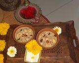 A picture of step 1 of Foxnut kheer in jaggery.