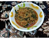 A picture of step 5 of Egusi soup.
