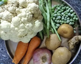 கேரளா ஸ்டைல் வெஜ் ஸ்டு(potato) ரெசிபி ஸ்டேப் 1 புகைப்படம்