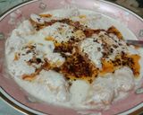 A picture of step 3 of Street style Sweet Dahi Baray ☘️🌺☘️.