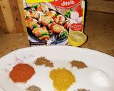 صورة لخطوة 2 من وصفة الشيش طاووق🍡 من مطبخي