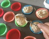 A picture of step 6 of Almond butter muffins.