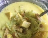 Foto langkah ke 5 dari resep Sayur lodeh labu siam (isian tempe dan tahu).